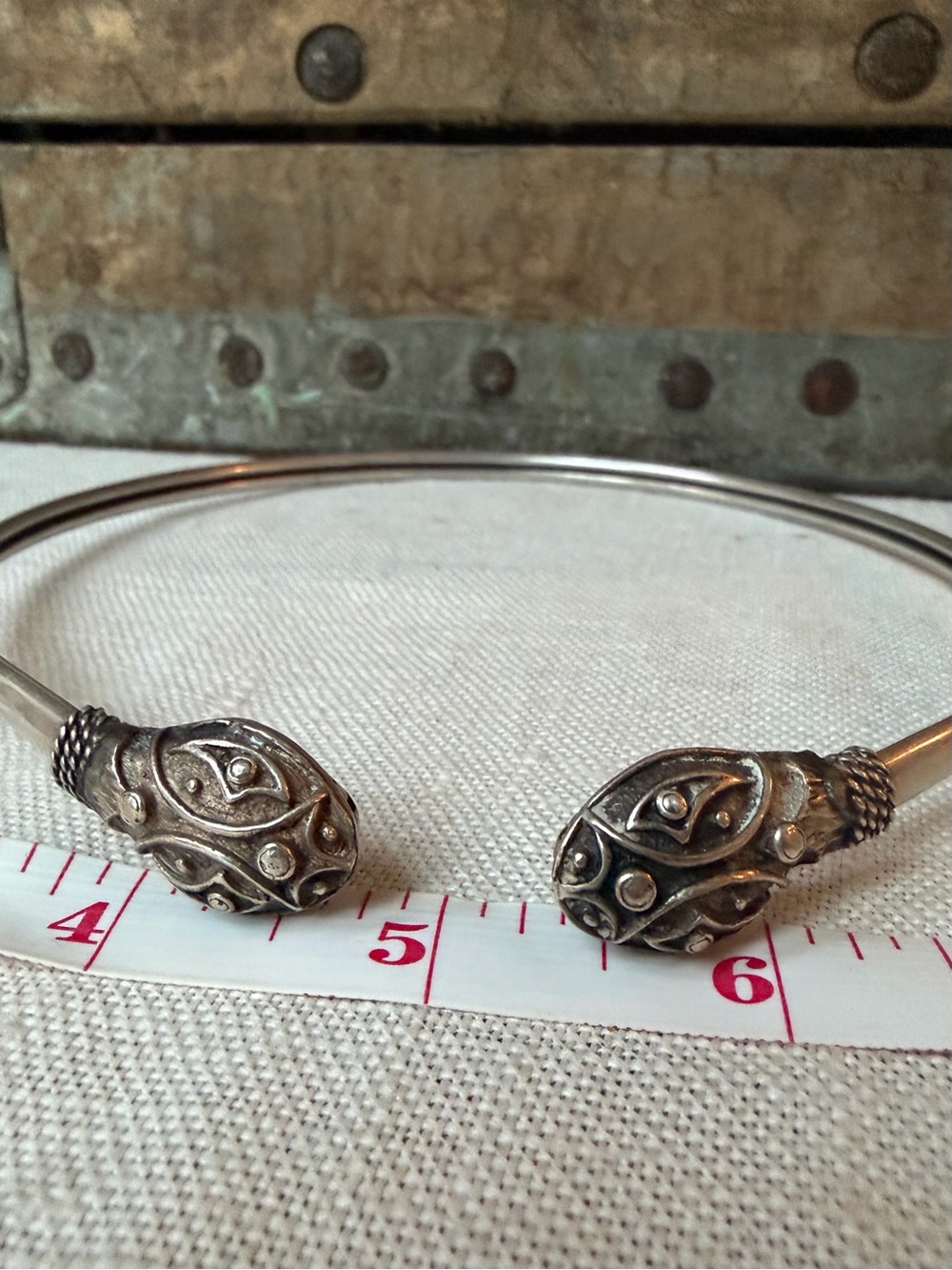 Antique Sterling Collar Necklace